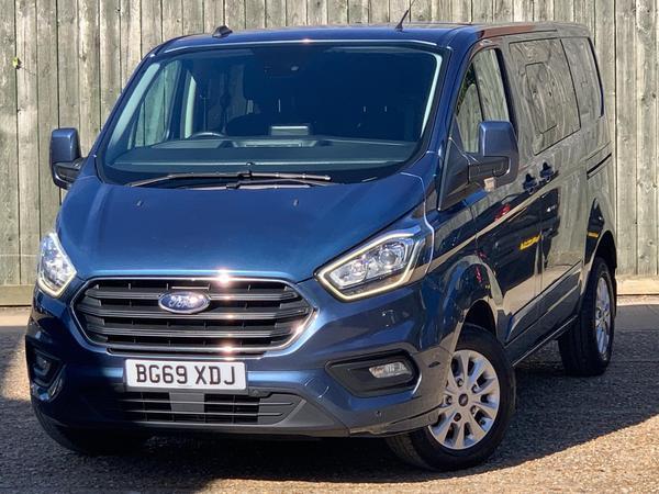 Ford Transit Custom 2.0 320 EcoBlue Limited Crew Van L1 H1 Euro 6 (s/s) 5dr (6 Seat)